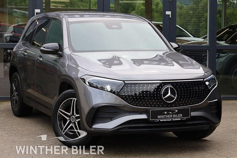 Gråmetal Brugt 2024 Mercedes EQB250+ AMG line SUV | 364.900 kr. (Lidt for dyr) - Billede 1/4