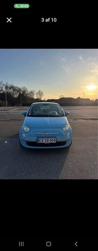 Brugt 2010 Fiat 500 Hatchback | 40.000 kr. (Fair pris) - Billede 1/4