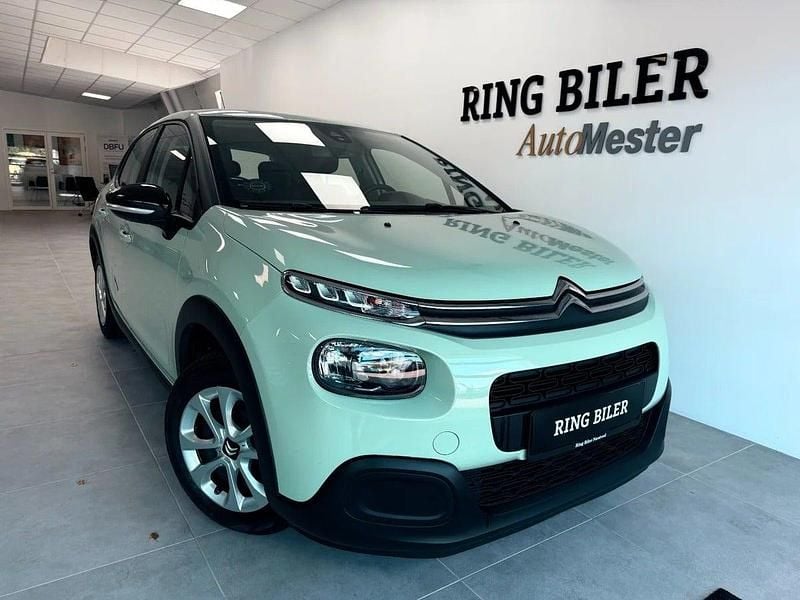 Grøn Brugt 2020 Citroën C3 Attraction Hatchback | 89.800 kr. (Fair pris) - Billede 1/4