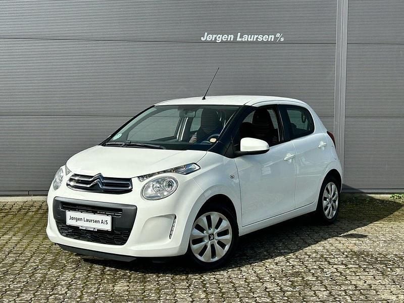 Hvid lipizan Brugt 2021 Citroën C1 Shine Hatchback | 92.800 kr. (Fair pris) - Billede 1/4