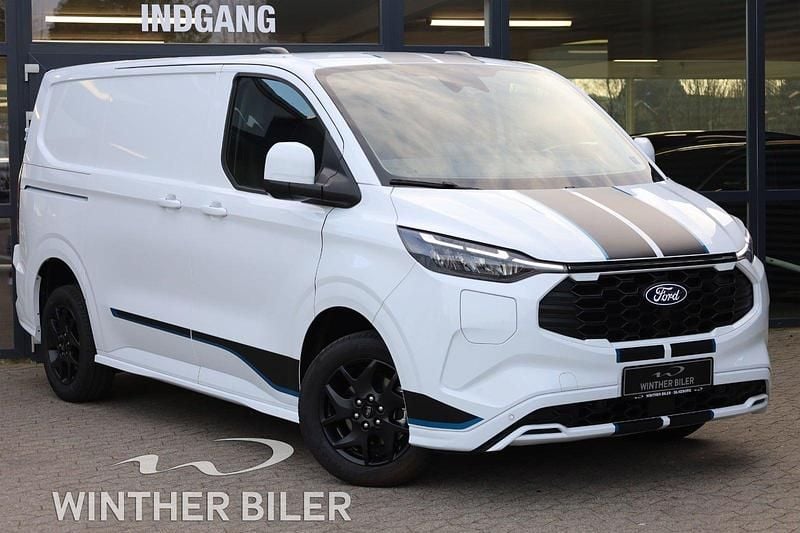 Hvid Ny 2024 Ford Transit Custom Sport Van | 324.900 kr. - Billede 1/4