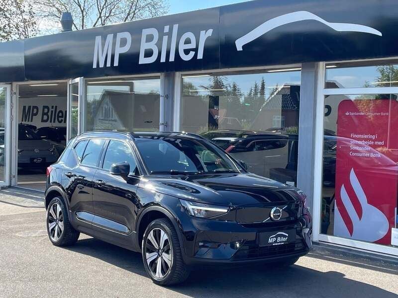 Sort Brugt 2023 Volvo XC40 Plus SUV | 299.700 kr. - Billede 1/4