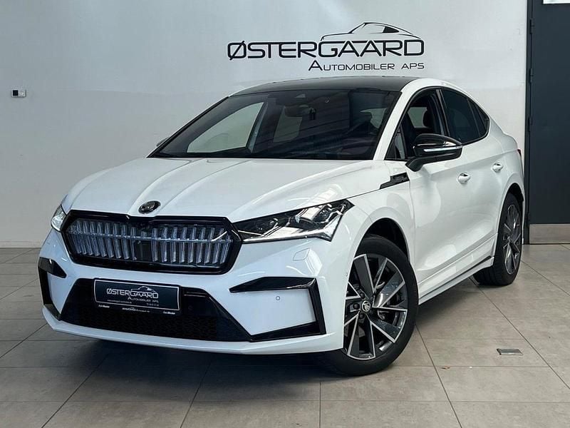 Hvidmetal Brugt 2024 Skoda Enyaq iV SportLine SUV | 379.700 kr. (God pris) - Billede 1/4