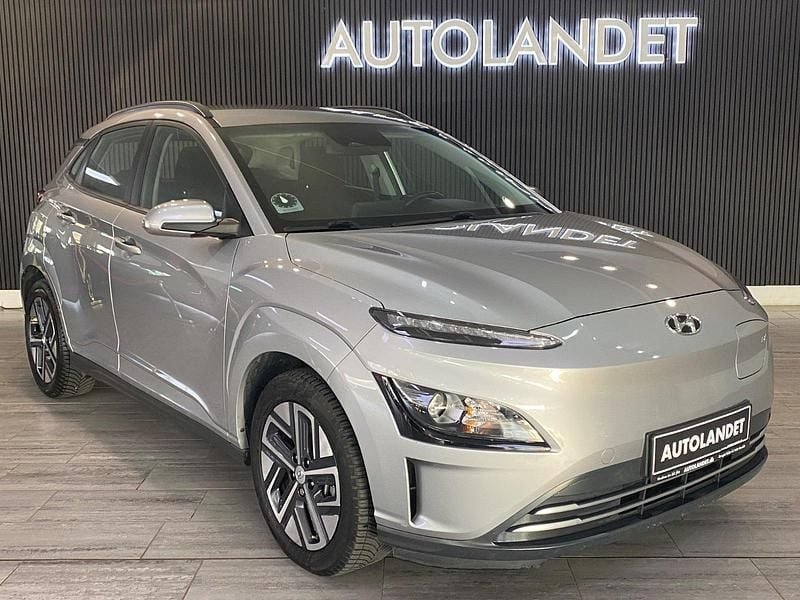 Sølvmetal Brugt 2021 Hyundai Kona SUV | 154.800 kr. (Fair pris) - Billede 1/4