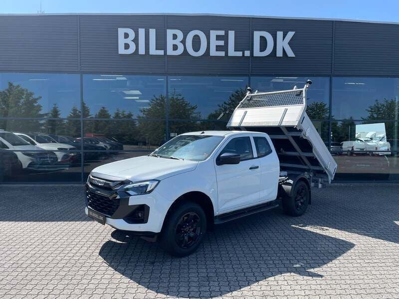 Hvid Ny 2024 Isuzu D-Max Afhentning | 394.900 kr. - Billede 1/4