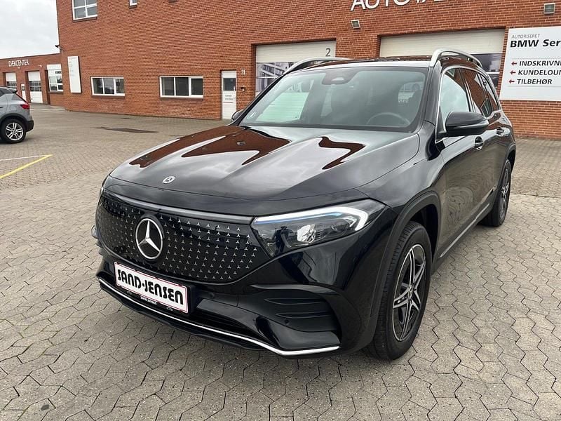 Sort Brugt 2024 Mercedes EQB350 AMG SUV | 399.900 kr. (Fair pris) - Billede 1/4