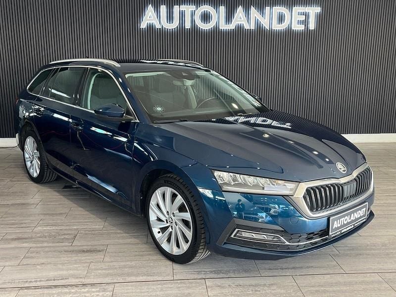 Brugt Skoda Octavia 204 HK (150 kW) 2021 Blåmetal Stationcar