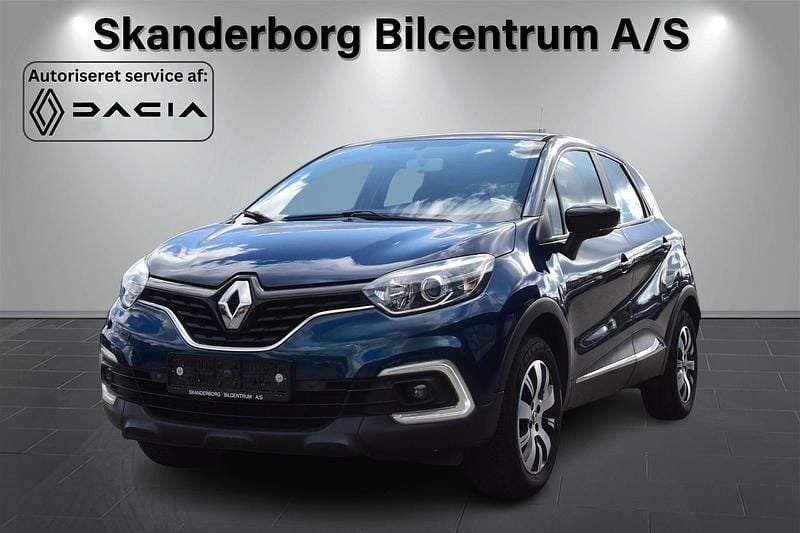 Blåmetal Brugt 2018 Renault Captur Zen SUV | 89.900 kr. (Fair pris) - Billede 1/4