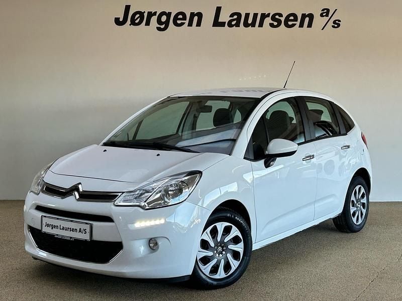 Hvid Brugt 2015 Citroën C3 Seduction Hatchback | 44.800 kr. (Fair pris) - Billede 1/4