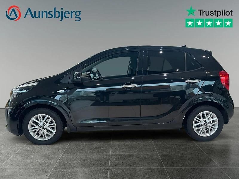 Brugt Kia Picanto 67 HK (49 kW) 2021 Sort Hatchback
