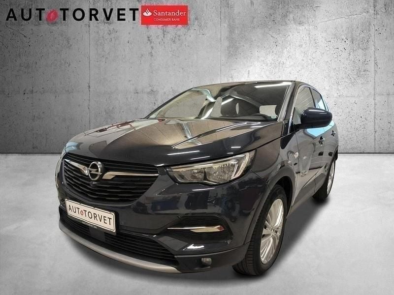 Mørkblå Brugt 2018 Opel Grandland X Innovation SUV | 112.700 kr. (Fair pris) - Billede 1/4
