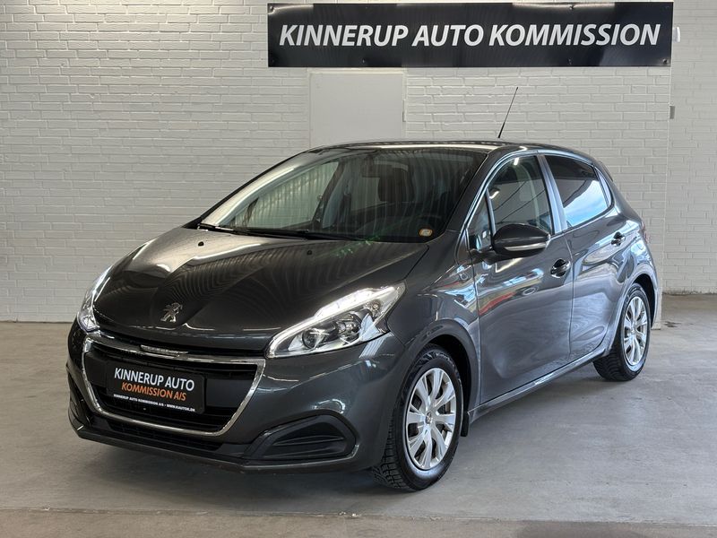 Gråmetal Brugt 2017 Peugeot 208 Envy Hatchback | 74.700 kr. (Fair pris) - Billede 1/4