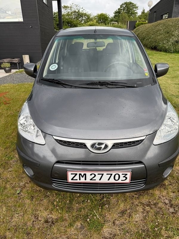 grå metalic Brugt 2008 Hyundai i10 Base Hatchback | 25.800 kr. - Billede 1/10