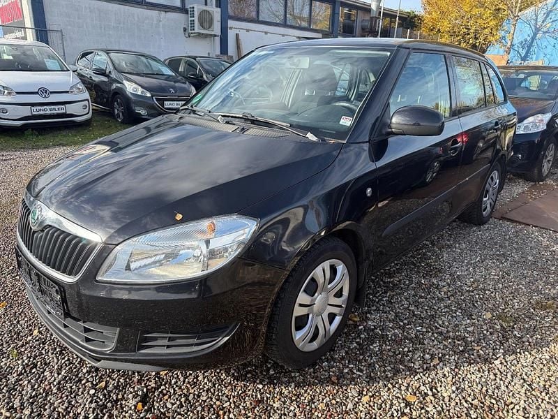 Sort Brugt 2010 Skoda Fabia Ambiente Stationcar | 42.990 kr. (Fair pris) - Billede 1/4
