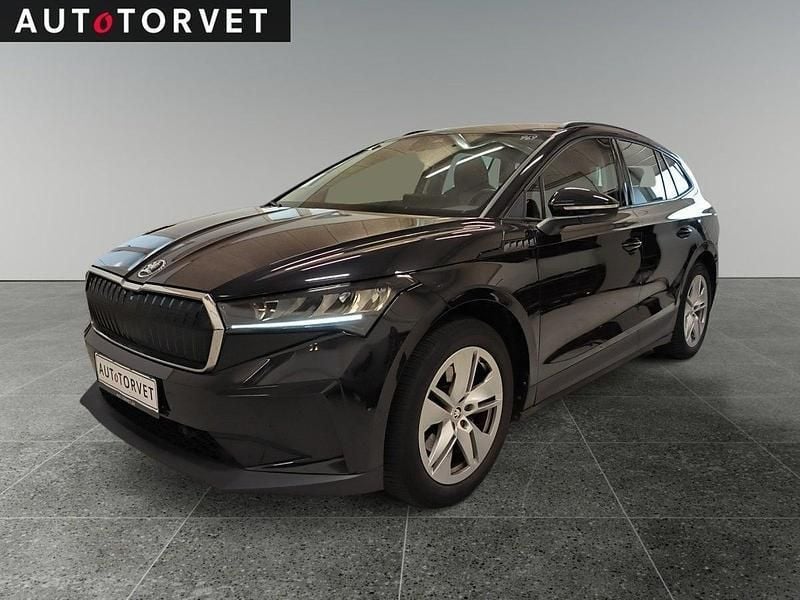 Sortmetal Brugt 2021 Skoda Enyaq iV SUV | 159.700 kr. (God pris) - Billede 1/4