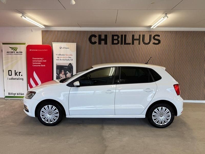 Brugt VW Polo Comfortline 90 HK (66 kW) 2015 Hvid Hatchback