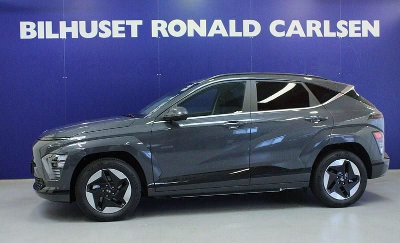 Gråmetal Ny 2024 Hyundai Kona Advanced SUV | 249.900 kr. (Super pris) - Billede 1/4