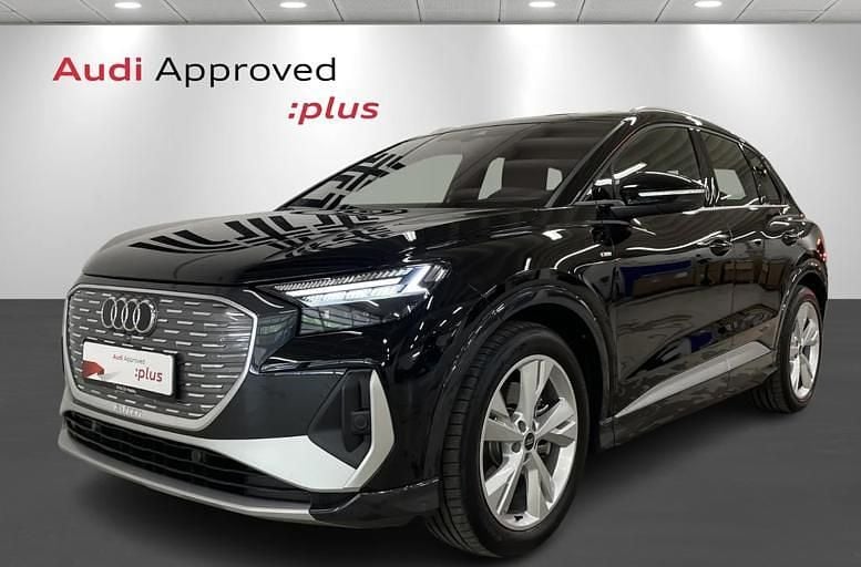 Sortmetal Brugt 2025 Audi Q4 e-tron Advanced SUV | 439.900 kr. (Dyr) - Billede 1/4