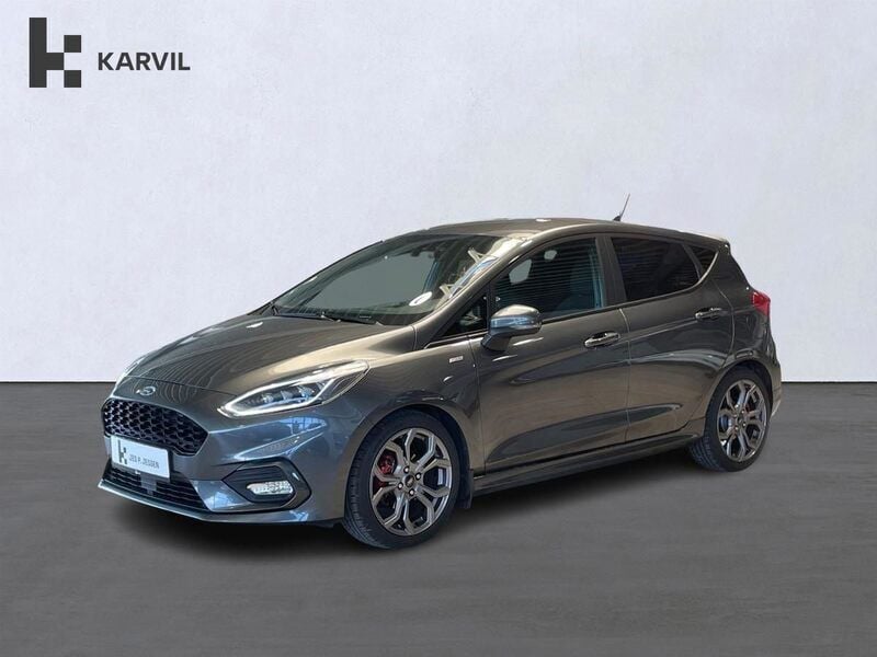 Magnetic grey Brugt 2020 Ford Fiesta ST-Line Hatchback | 139.900 kr. - Billede 1/4