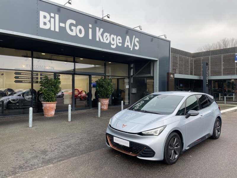 Sølvmetal Brugt 2023 Cupra Born High Hatchback | 204.900 kr. (God pris) - Billede 1/4