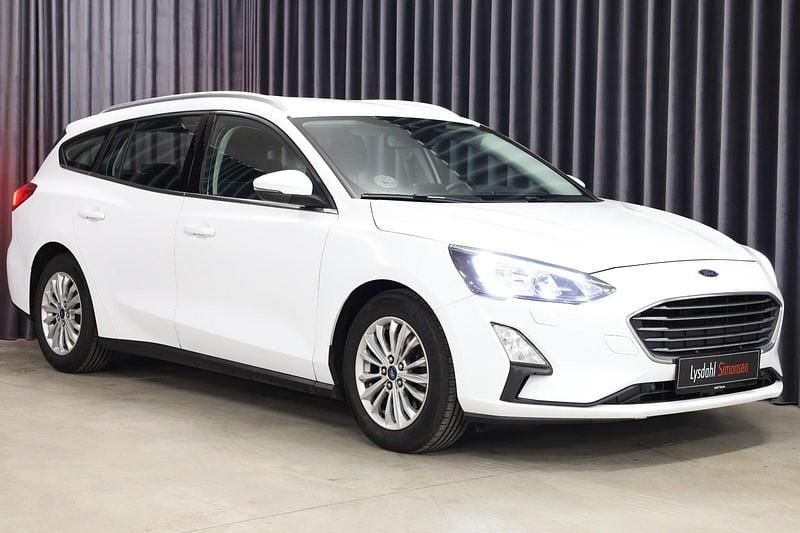 Hvid Brugt 2020 Ford Focus Business Edition Stationcar | 164.900 kr. (Fair pris) - Billede 1/4