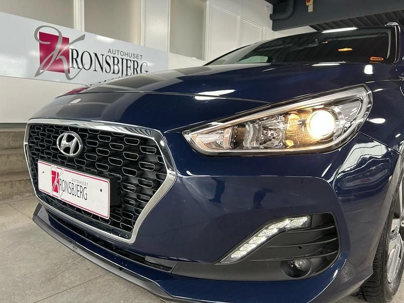 Brugt Hyundai i30 Trend 120 HK (88 kW) 2019 Blå Hatchback