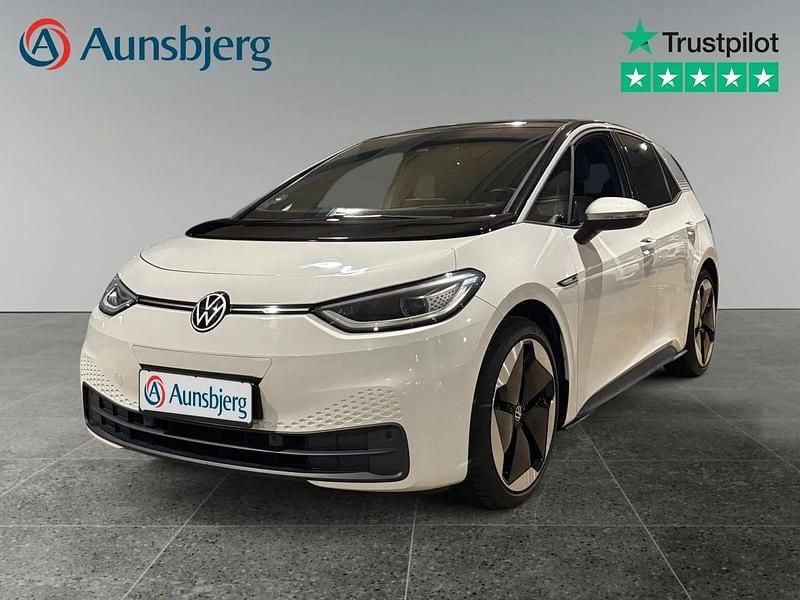 Hvid metal Brugt 2020 VW ID.3 Pro Performance Hatchback | 174.500 kr. (Fair pris) - Billede 1/4