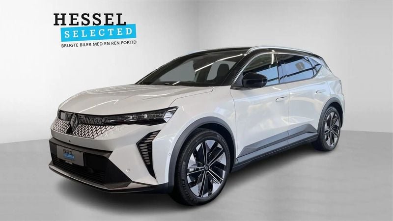 Hvid nacré / sort tag Brugt 2025 Renault Scénic Iconic MPV | 319.900 kr. (Fair pris) - Billede 1/4