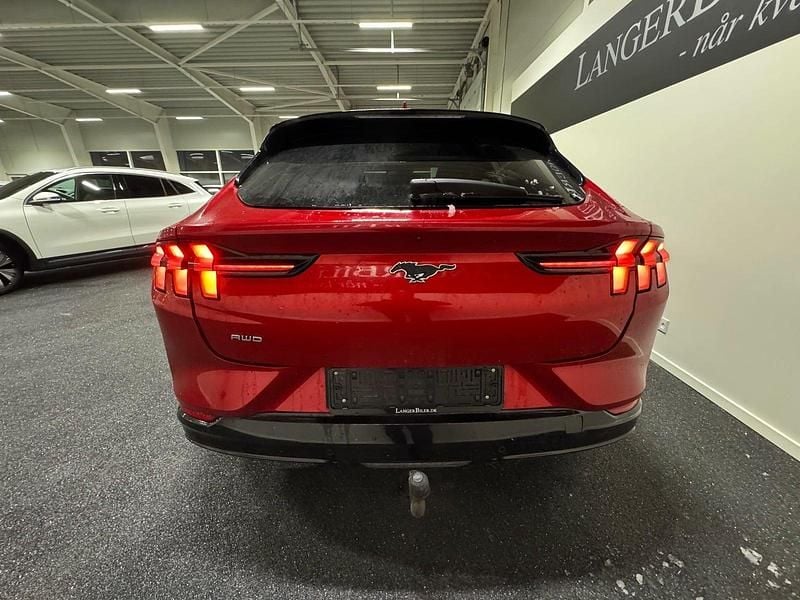 Brugt Ford Mustang Mach-E Extended Range 258 kW (351 HK) 2021 Rødmetal SUV