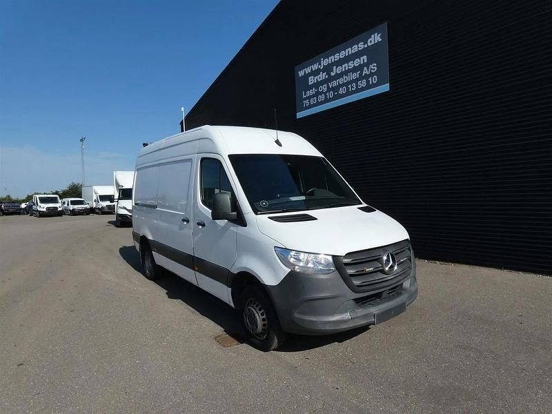 Hvid Brugt 2020 Mercedes Sprinter Van | 225.000 kr. - Billede 1/4