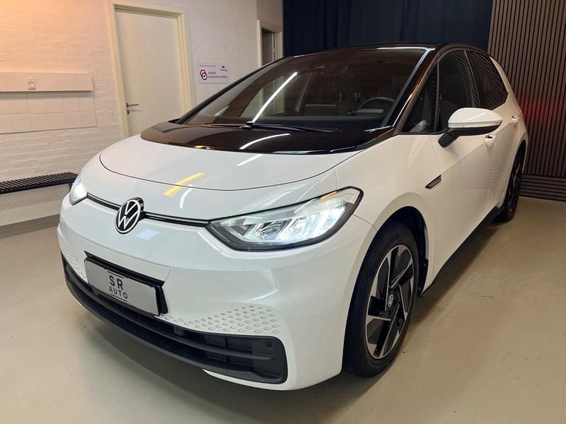 Hvid Brugt 2021 VW ID.3 Pro Performance Hatchback | 169.800 kr. (Fair pris) - Billede 1/4