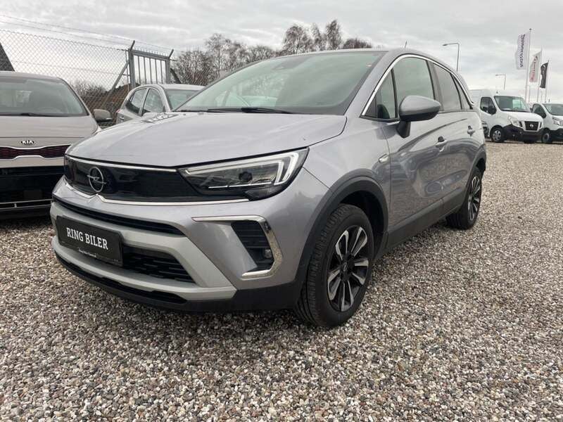 Sølvmetal Brugt 2021 Opel Crossland Sport SUV | 94.800 kr. - Billede 1/4