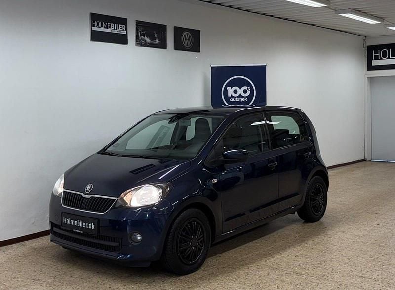 Mørkblåmetal Brugt 2015 Skoda Citigo Active Hatchback | 49.900 kr. (Fair pris) - Billede 1/4