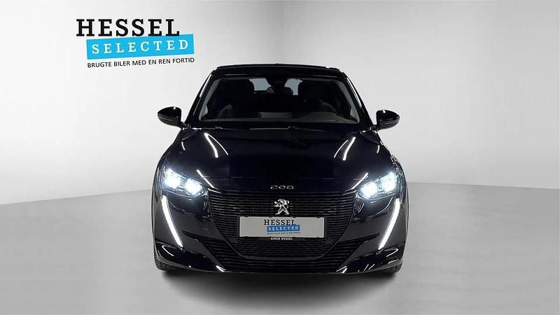 Brugt Peugeot e-208 Allure 100 kW (136 HK) 2022 Sort Hatchback