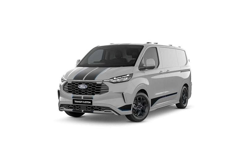 Grå Brugt 2024 Ford E-Transit Sport Van | 314.800 kr. - Billede 1/2