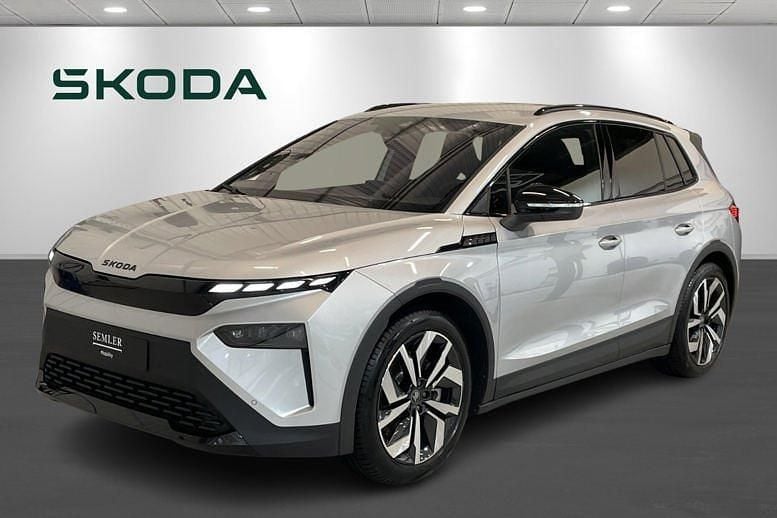 Sølvmetal Brugt 2025 Skoda Elroq SportLine SUV | 364.900 kr. (Fair pris) - Billede 1/4