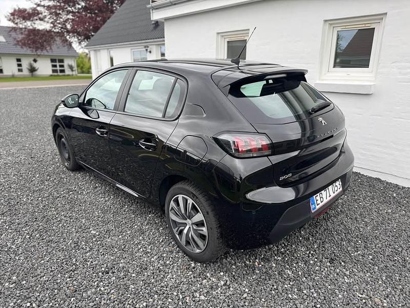 Brugt Peugeot 208 75 HK (55 kW) 2020 Sort Hatchback