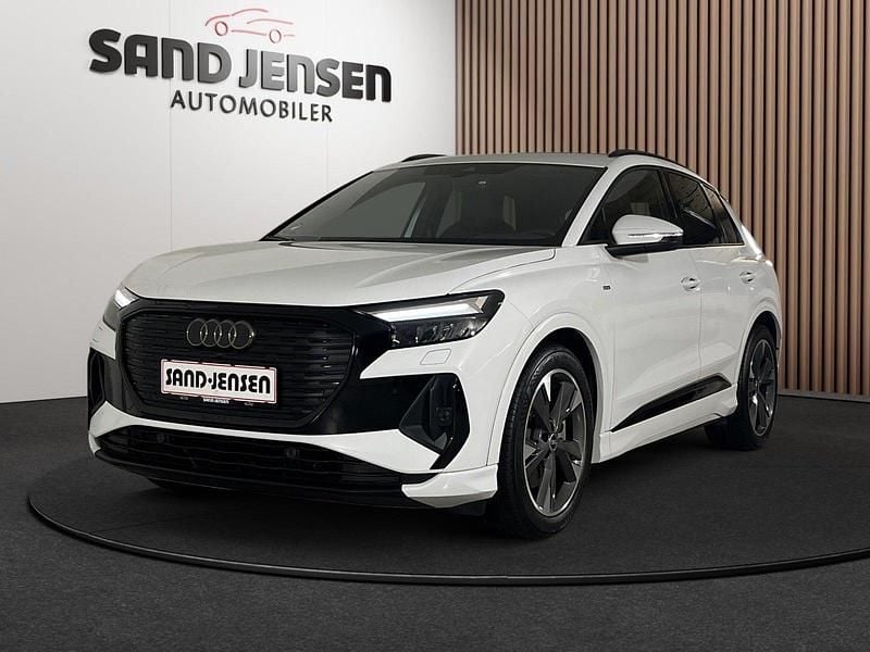 Hvidmetal Brugt 2022 Audi Q4 e-tron S-Line SUV | 349.900 kr. (Fair pris) - Billede 1/4