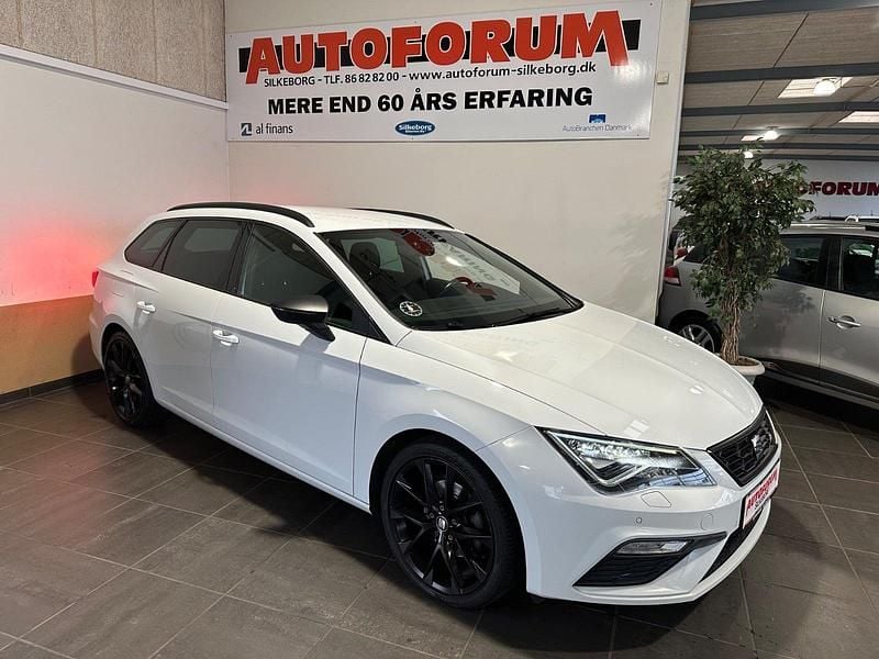 Hvidmetal Brugt 2019 Seat Leon ST FR Stationcar | 169.900 kr. (Fair pris) - Billede 1/4