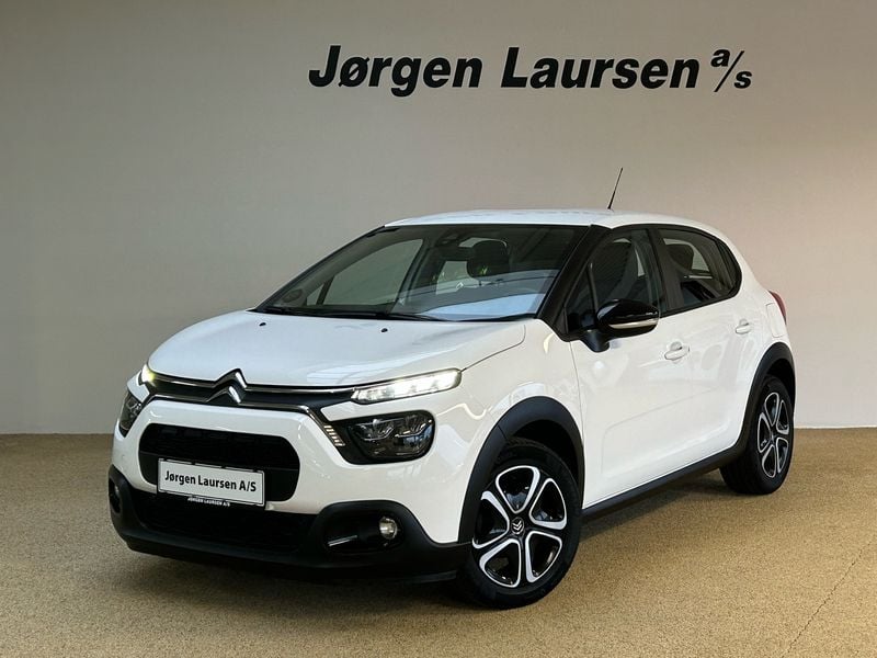 Hvid Brugt 2020 Citroën C3 Feel Hatchback | 103.800 kr. (Fair pris) - Billede 1/4