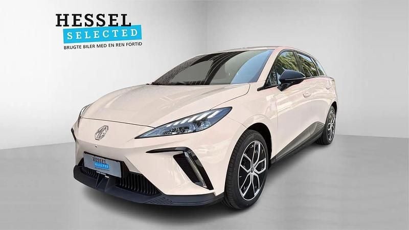 Fizzy orange Brugt 2024 MG MG4 EV Luxury Hatchback | 189.900 kr. (Fair pris) - Billede 1/4