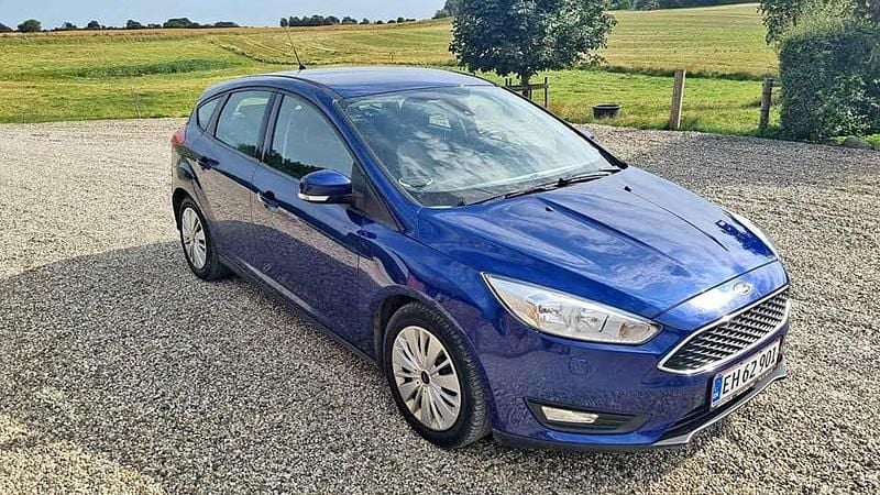 Blå Brugt 2015 Ford Focus Hatchback | 55.000 kr. (Fair pris) - Billede 1/4
