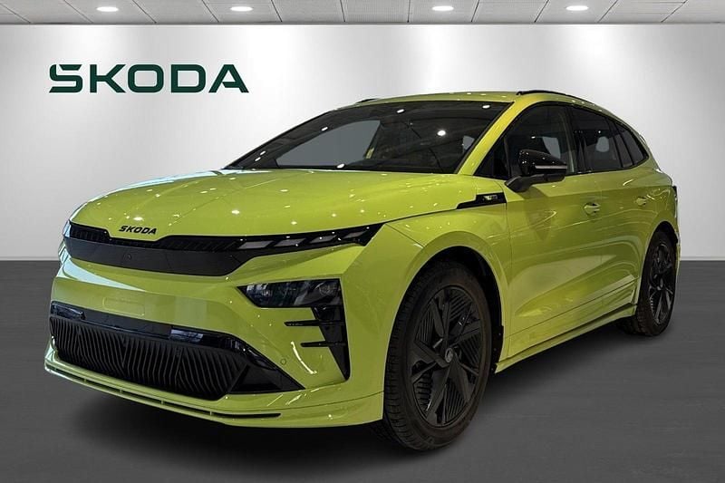 Ny Skoda Enyaq iV RS 250 kW (340 HK) 2026 Grønmetal SUV