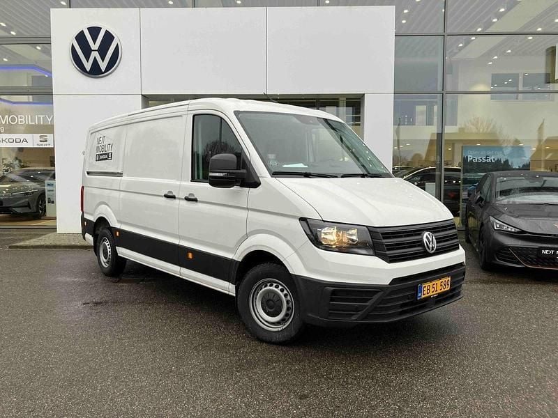 Hvid Brugt 2024 VW Crafter Van | 299.900 kr. - Billede 1/4
