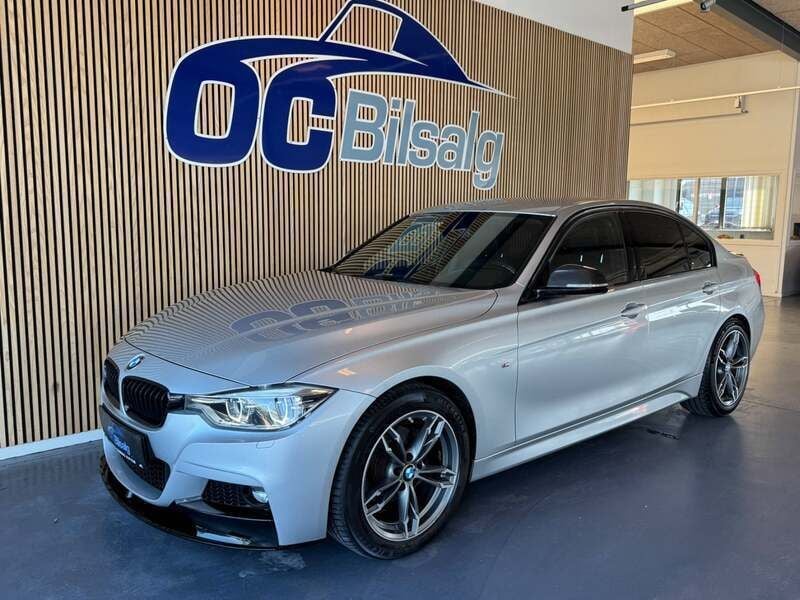 Sølvmetal Brugt 2018 BMW 320 M Sport Sedan | 189.900 kr. (Fair pris) - Billede 1/4