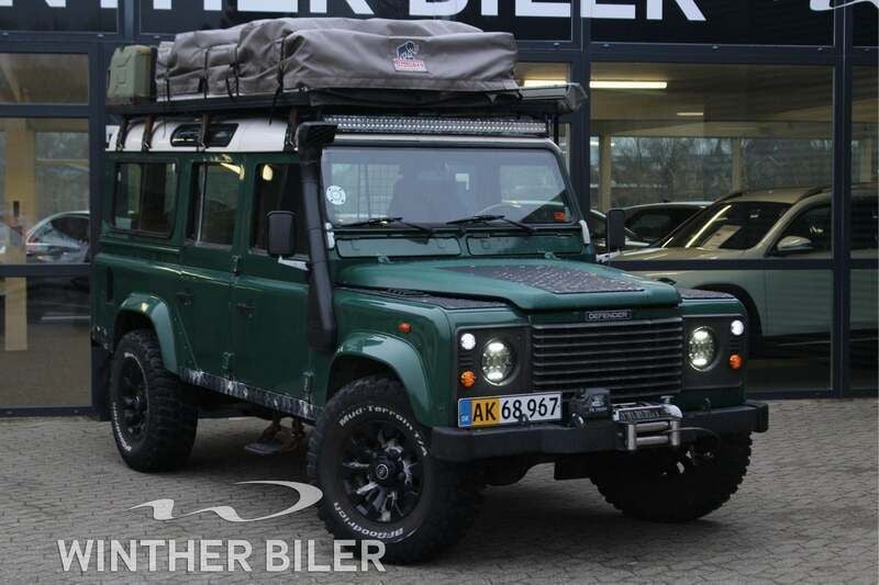 Grøn Brugt 2003 Land Rover Defender SUV | 199.900 kr. - Billede 1/4