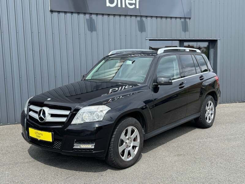 Sortmetal Brugt 2010 Mercedes GLK220 SUV | 65.000 kr. - Billede 1/4
