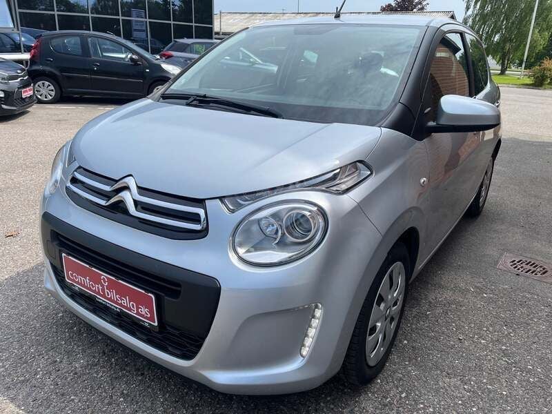 Sølvmetal Brugt 2021 Citroën C1 Hatchback | 79.900 kr. (Fair pris) - Billede 1/4