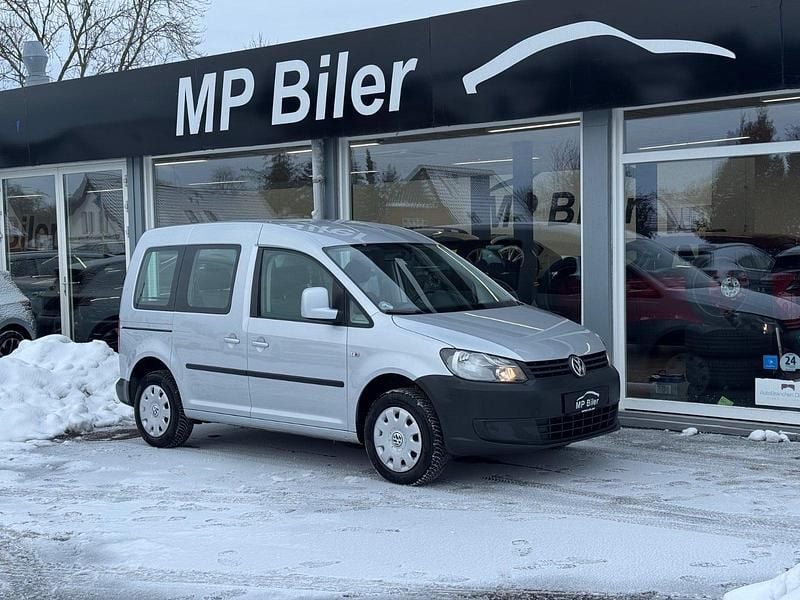 Brugt VW Caddy Trendline 85 HK (62 kW) 2012 Sølvmetal MPV