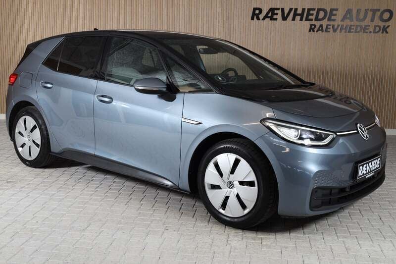 Lysblåmetal Brugt 2021 VW ID.3 Pro Performance Hatchback | 189.700 kr. (Fair pris) - Billede 1/4